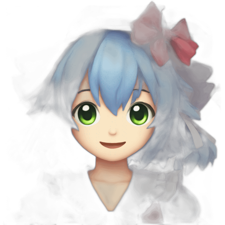 Cirno touhou emoji