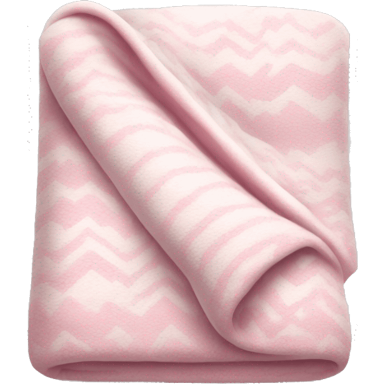 cozy white pink blanket emoji