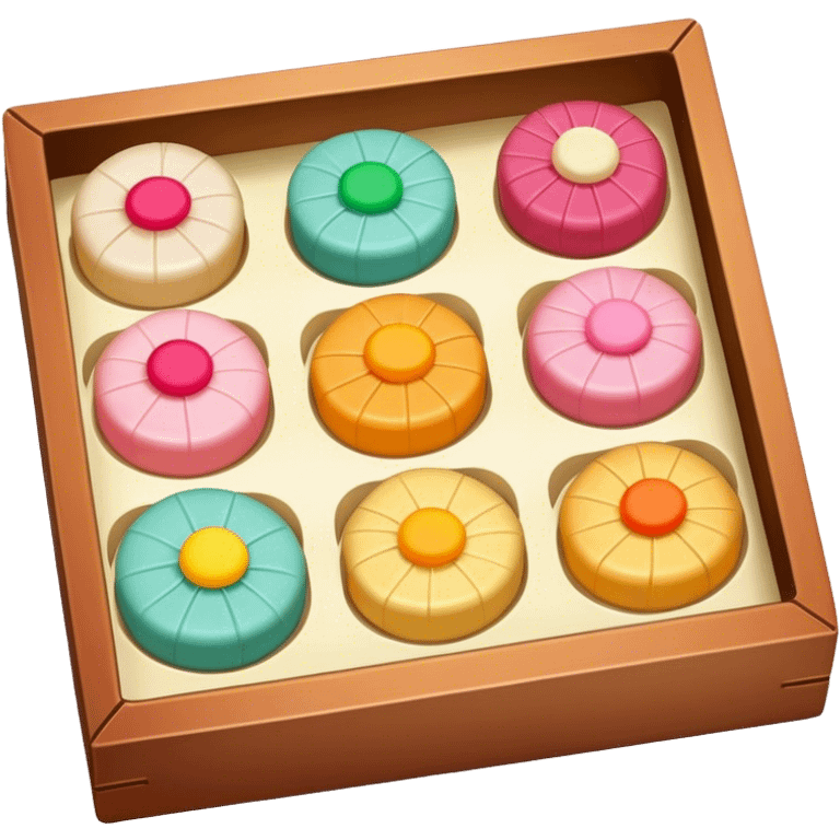 Box of wagashi emoji