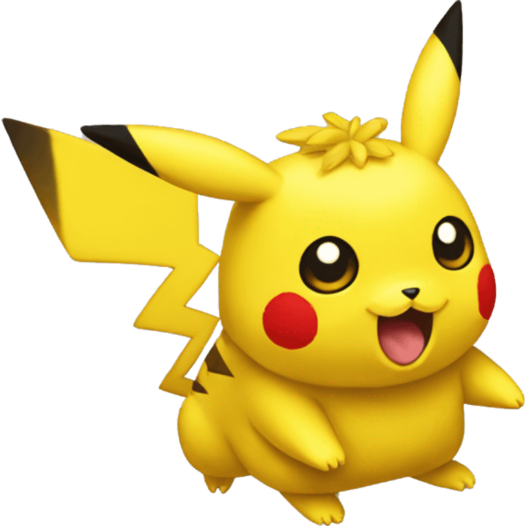 Piñata de pikachu emoji