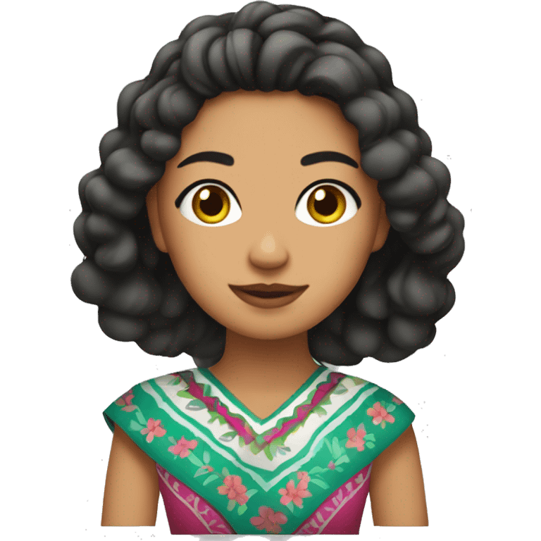 Pretty Mexican girl emoji