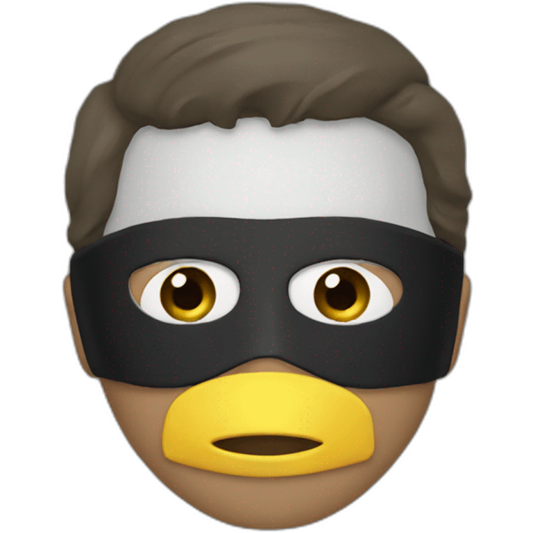 masked man emoji