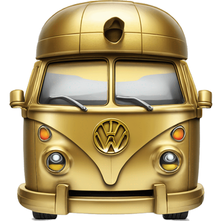 Hot wheels 1971 C-3po Volkswagen caravan  emoji