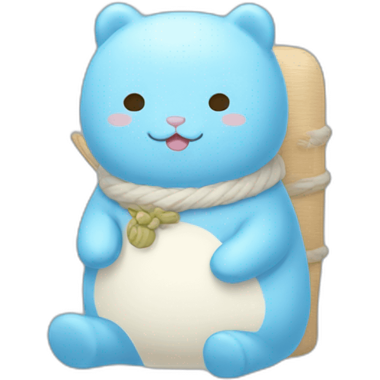 sumikkogurashi-tokage-skyblue emoji