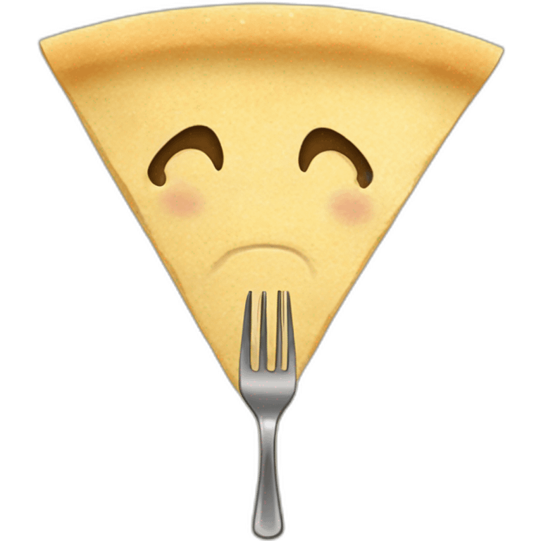 tortilla-with-fork emoji