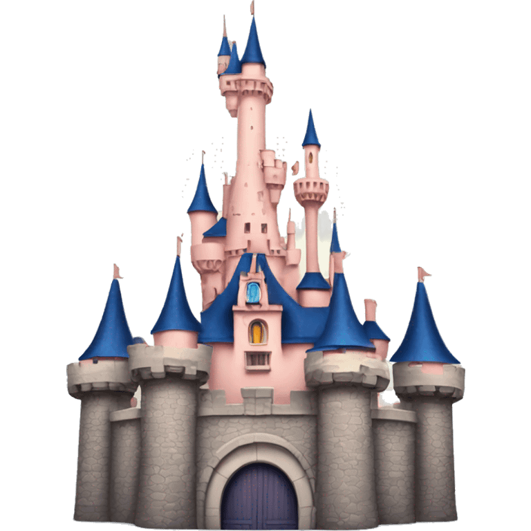 castillo de disneyland paris emoji