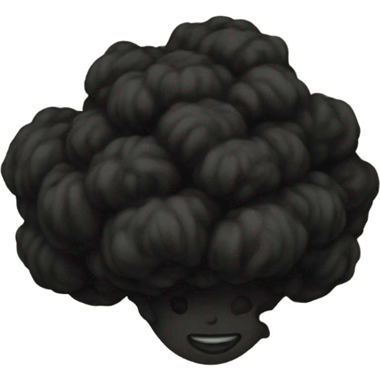 black  cotton emoji