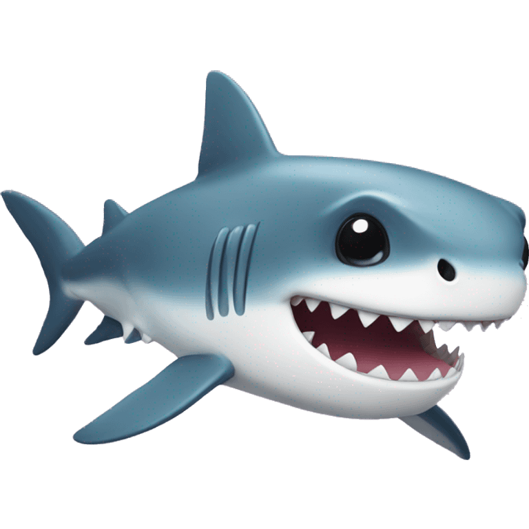 Chiby Shark say hi emoji