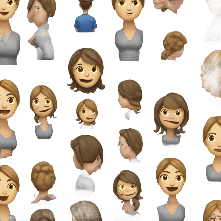 Woman chiropractor  emoji