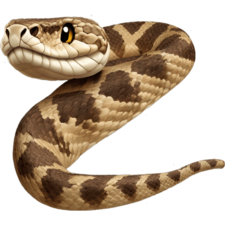 Diamondback Rattlesnake  emoji