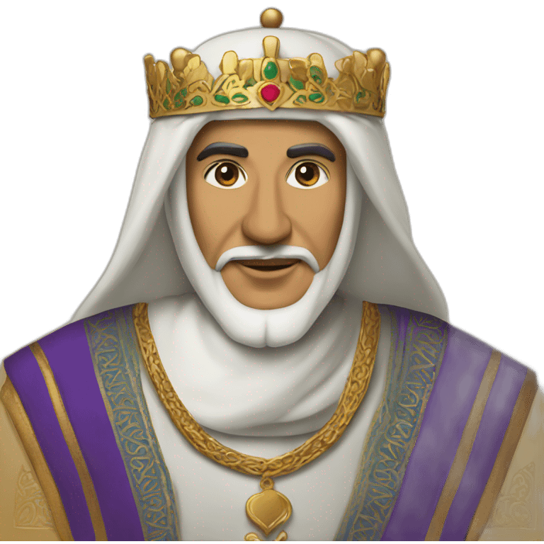 Le roi mohammed 5 du maroc emoji