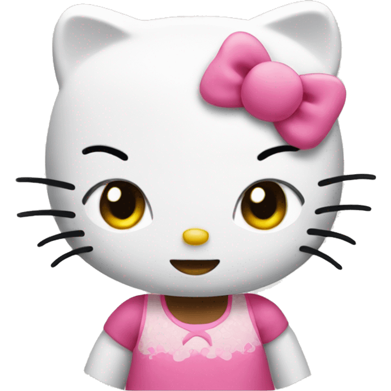 Hello kitty emoji