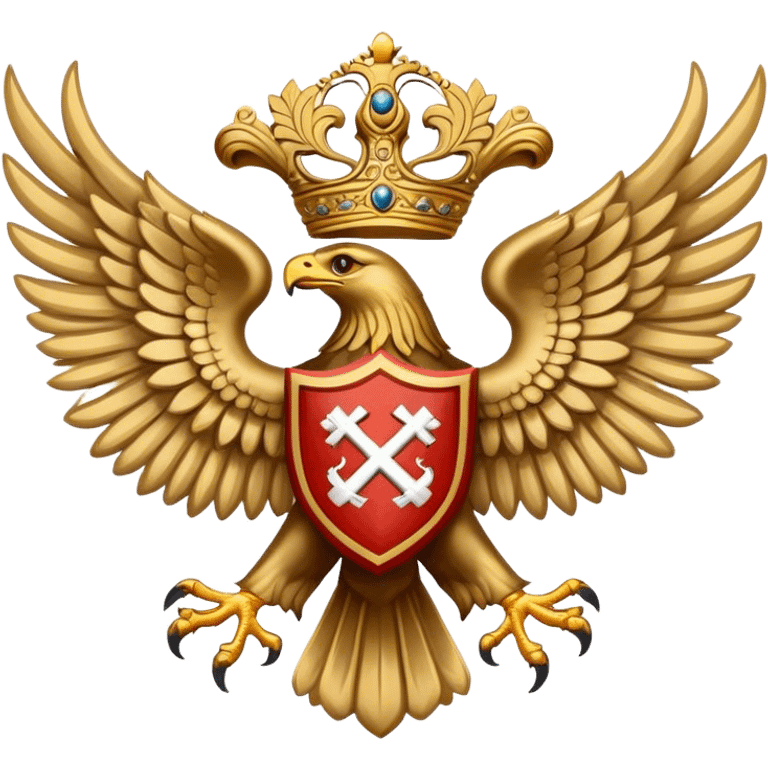 Greek Orthodox Byzantine Double Headed Eagle  emoji