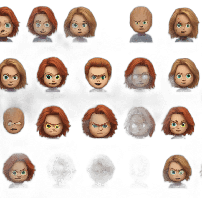 Chucky movie emoji