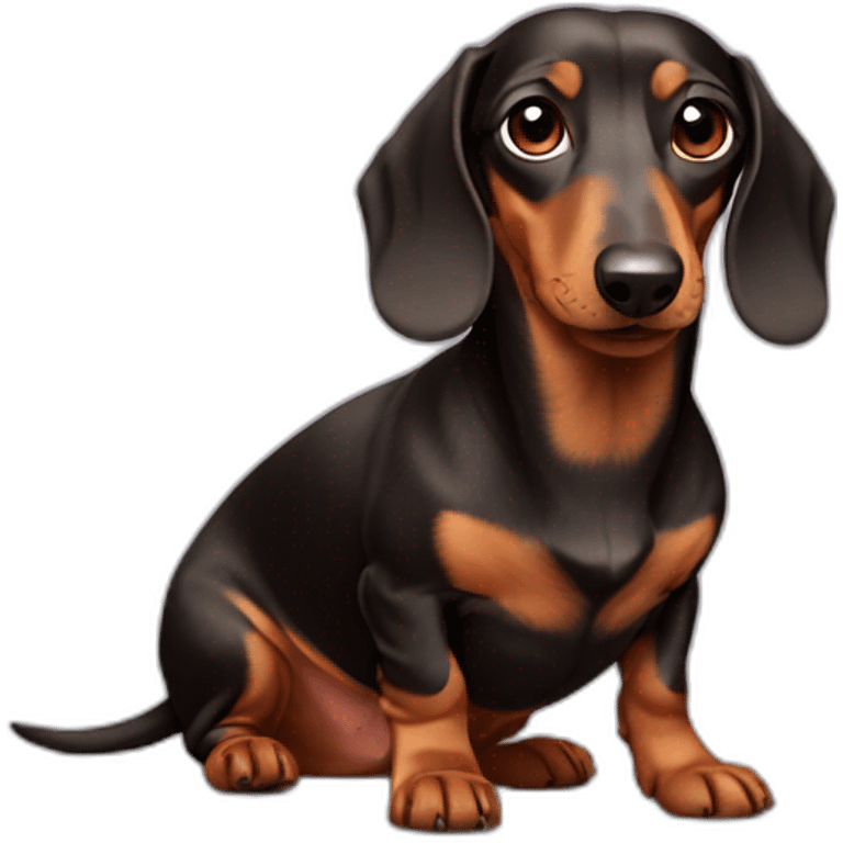 dachshund emoji