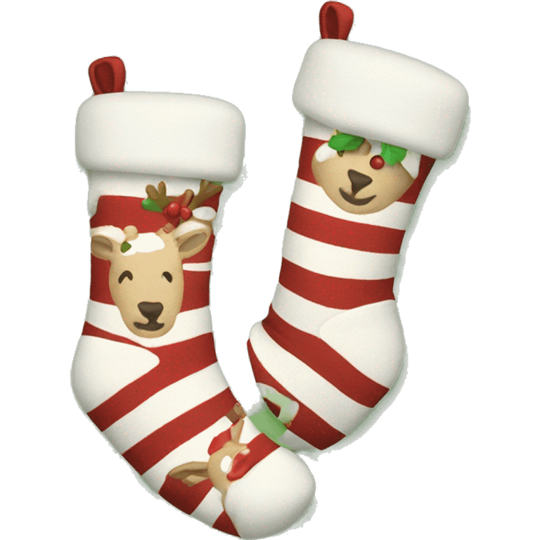 Christmas socks  emoji