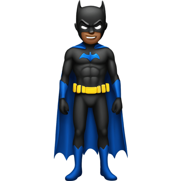 Bat man standing emoji