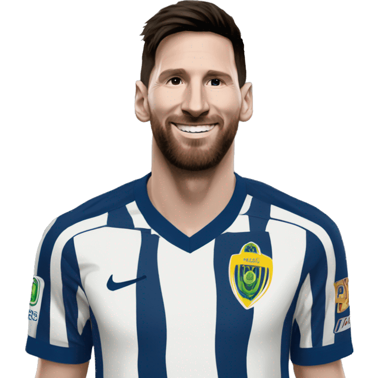 Messi à l'alnassr emoji