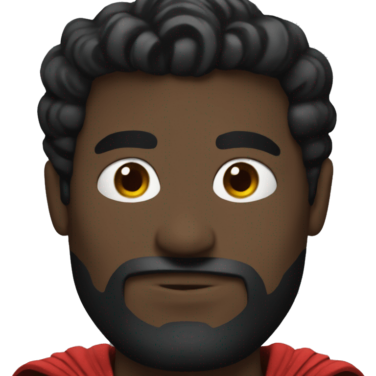 Balck superman emoji