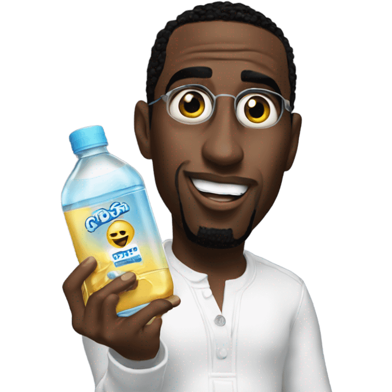 P diddy with baby oil in his hand emoji