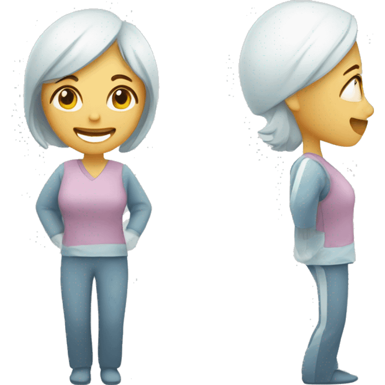 Dental Surgery Recovery Female Patient emoji