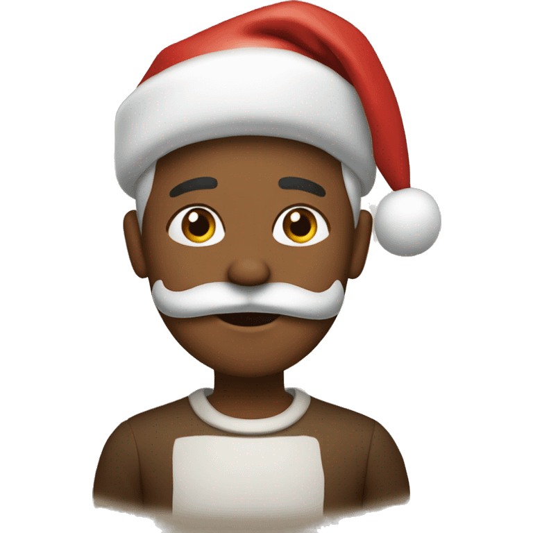 Brown Christmas  emoji