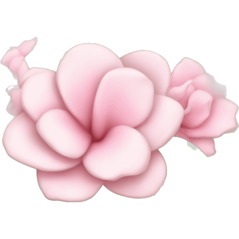 Light pink gardenia emoji