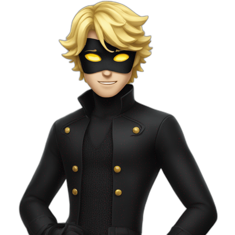 Chat noir miraculous emoji