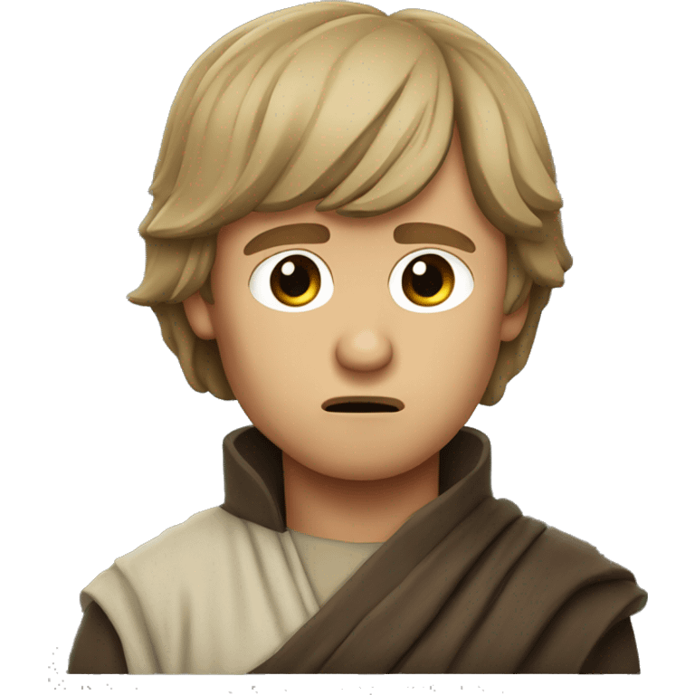 luke skywalker shedding a tear emoji