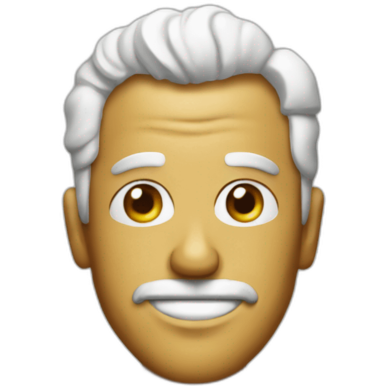 Man made of popcorn emoji