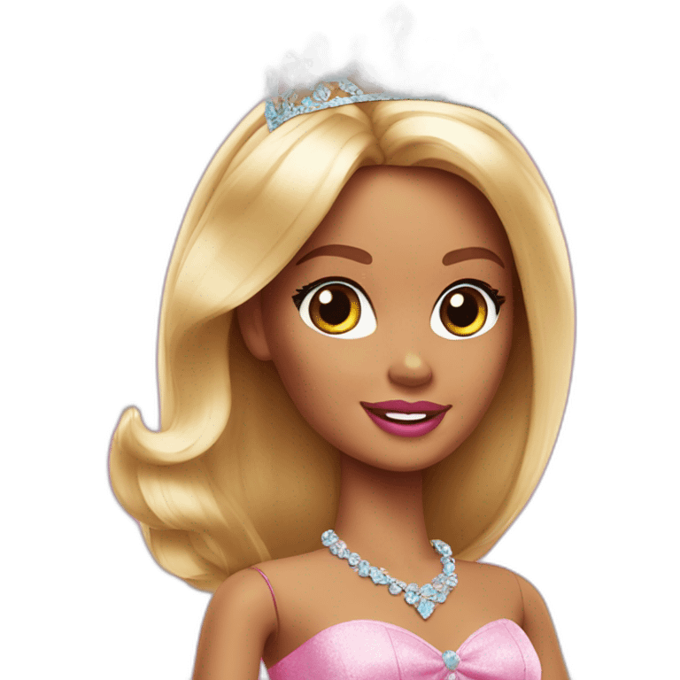 Barbie princess emoji