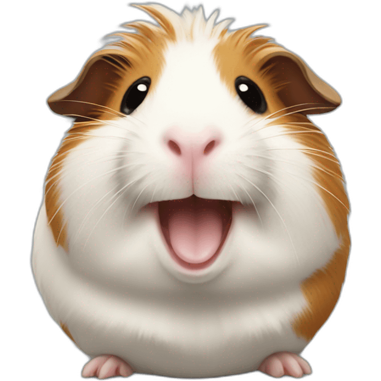 laughing guinea pig emoji