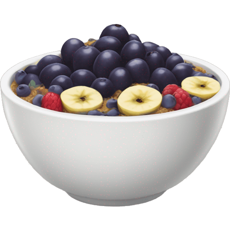 açai bowl emoji