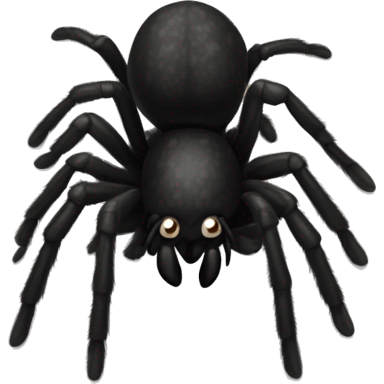 black tarantula  emoji