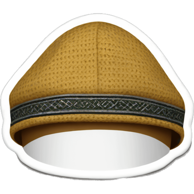 Muslim hat on emoji emoji