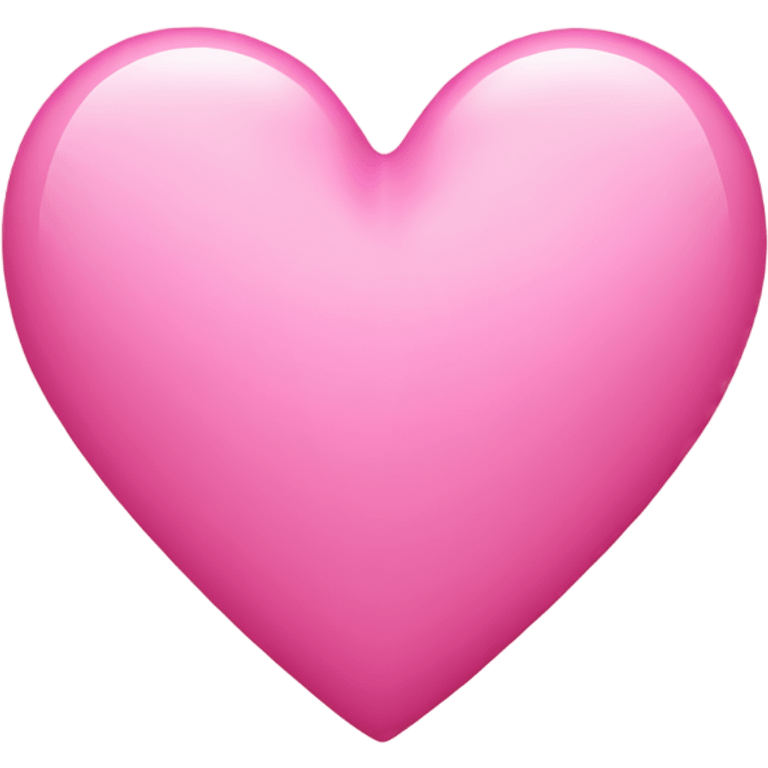 Pink heart emoji