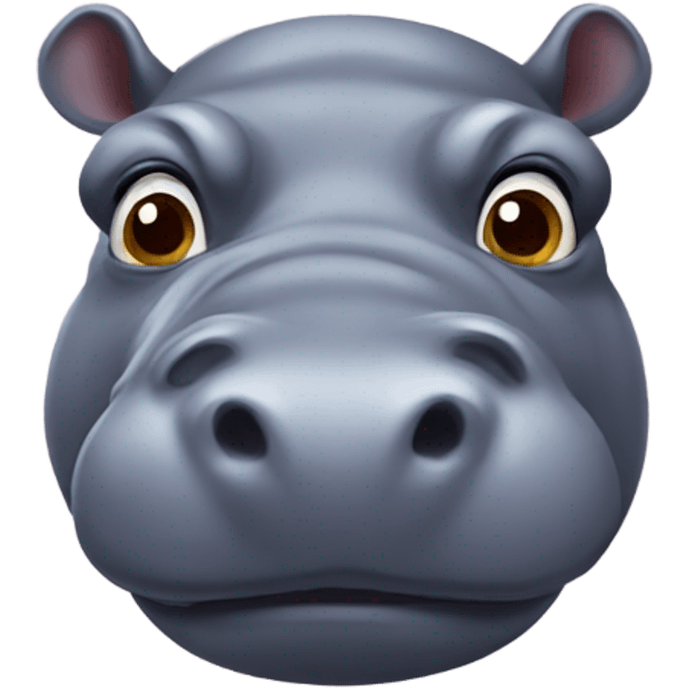 hippopotamus  emoji