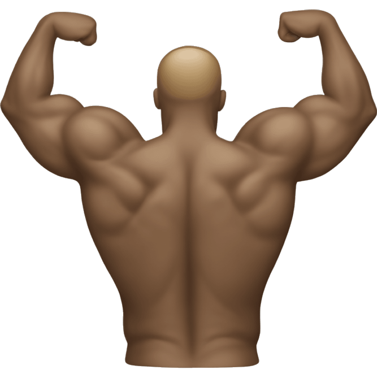 Strong back emoji