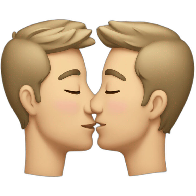 Gay-men-kissing emoji