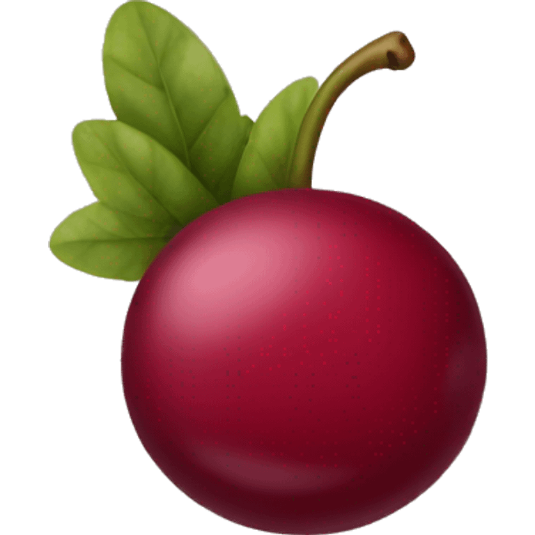 Cranberry emoji