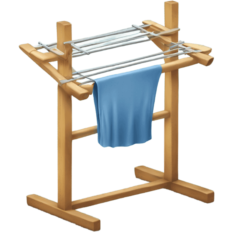 Clothes drying rack emoji