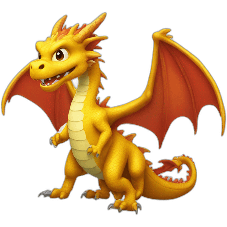 Dragon électrique emoji