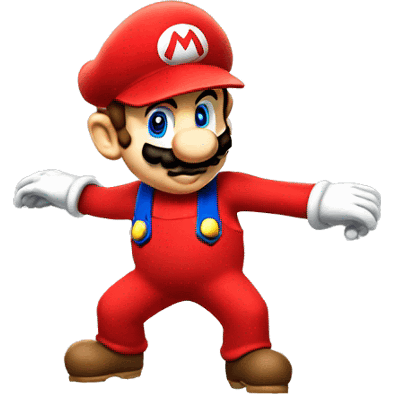 mario dancing emoji