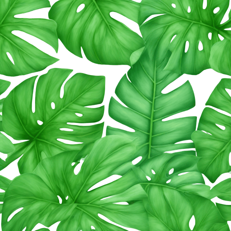 monstera vs algae emoji