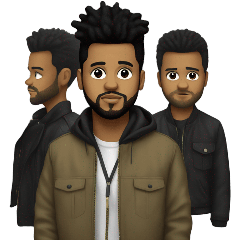 The Weeknd  emoji