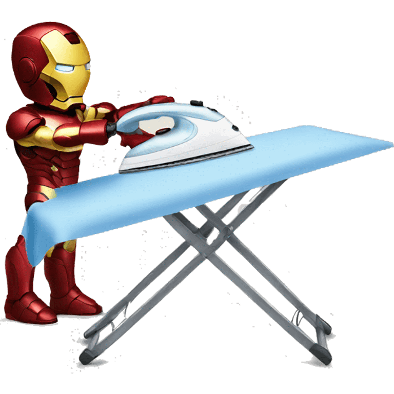 iron man ironing emoji