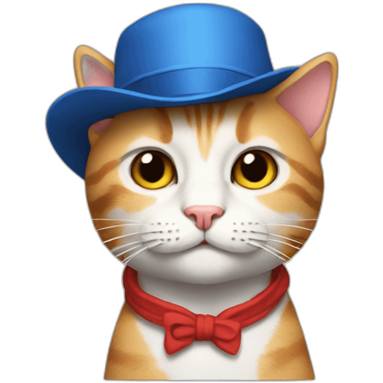 Cat in hat  emoji