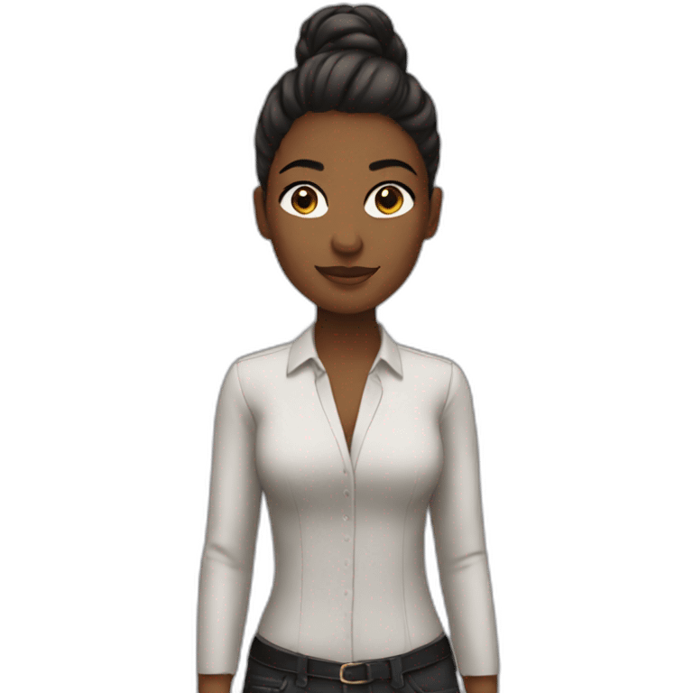 Girl boss emoji