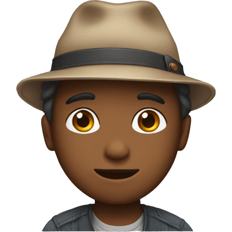 boy with hat emoji