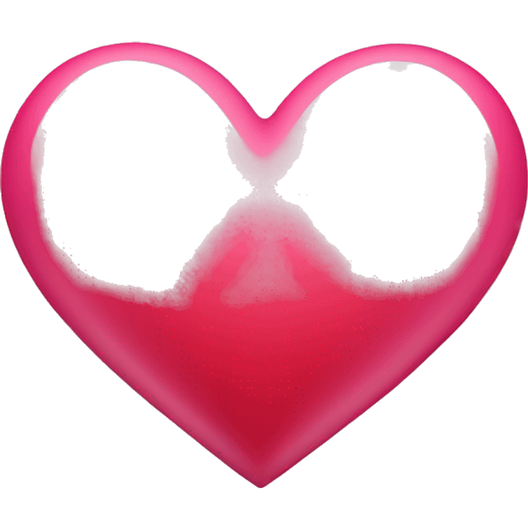 Pink and red heart with stars emoji